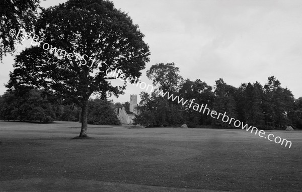 FRANCISCAN FRIARY FROM N.E. OVER GOLF COURSE